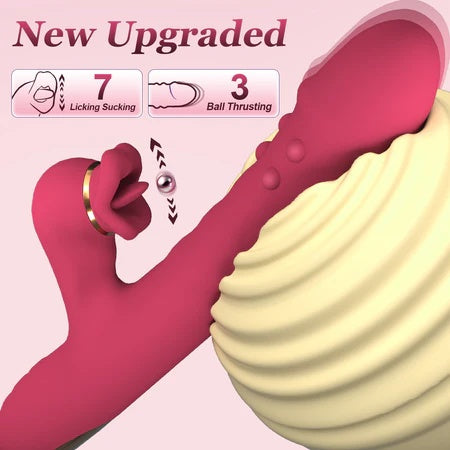 Veluxxa Silicone Self-Heating Vibrator Toy - For Couples and Women