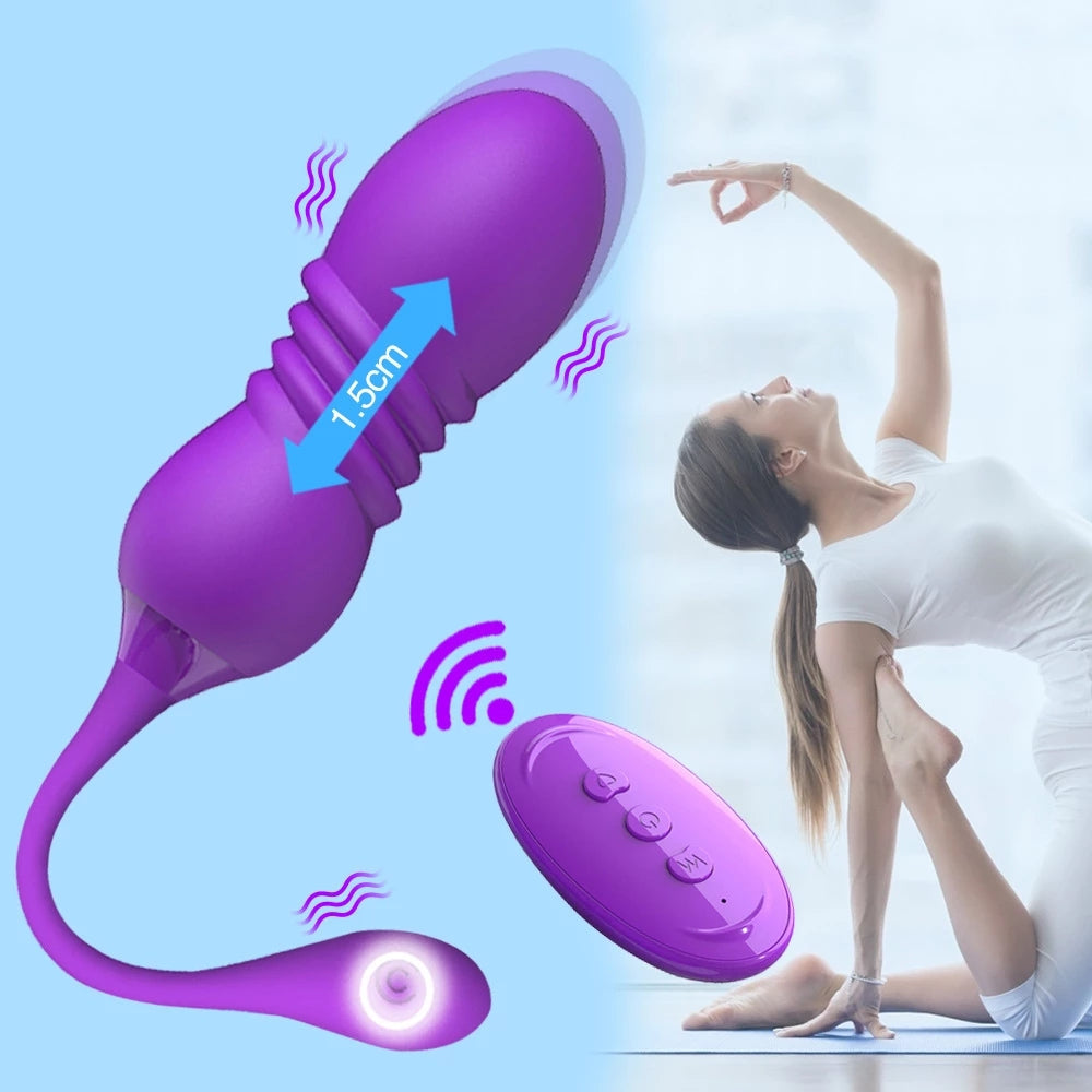VELUXXA - Pneumatic Pulse Push-In Vibrator