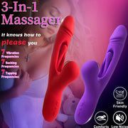 VELUXXA - 7 vibration modes - 3 ways to play - IPX7 waterproof