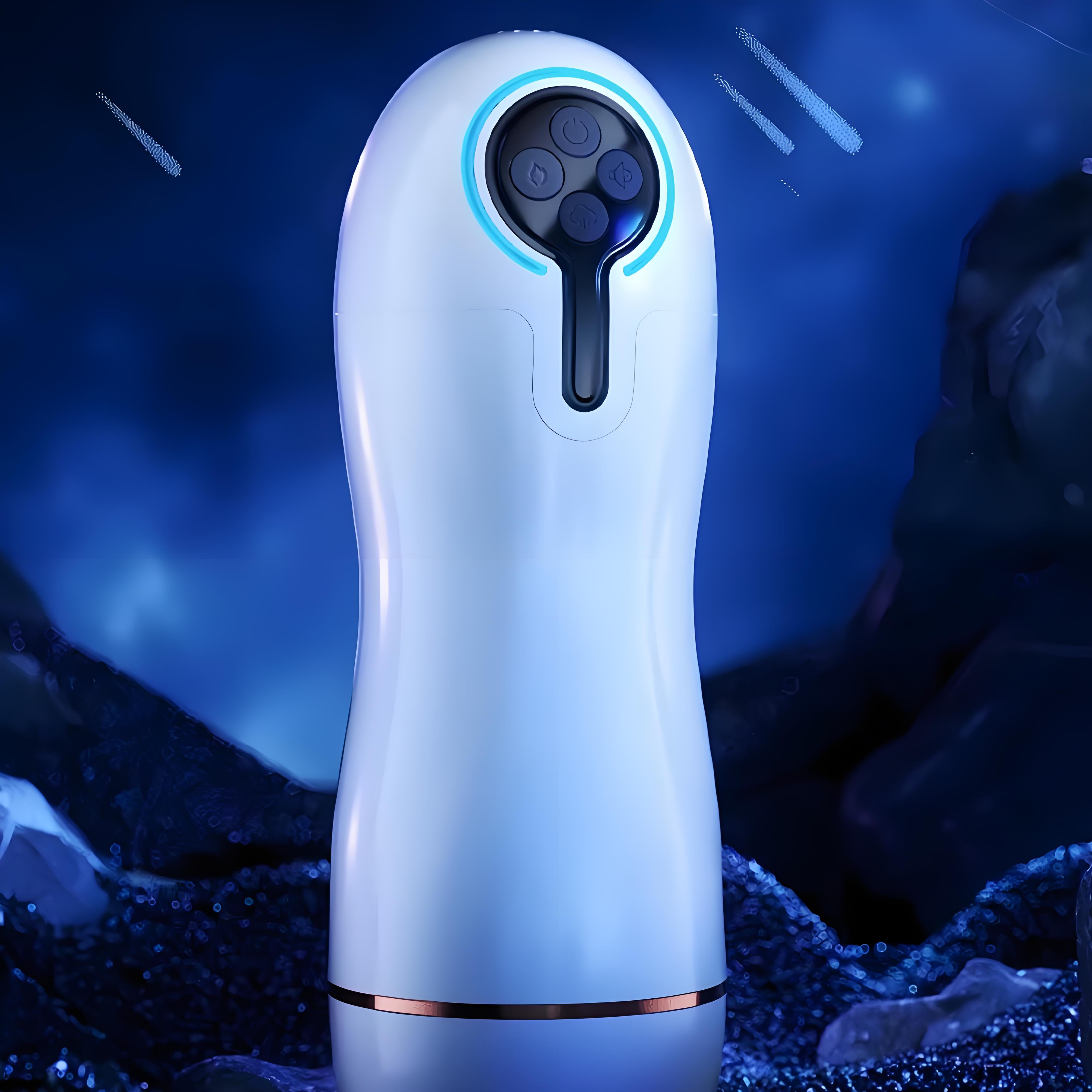 VELUXXA Masturbatore Maschile – Suzione e Vibrazione Realistica di Alta Qualità