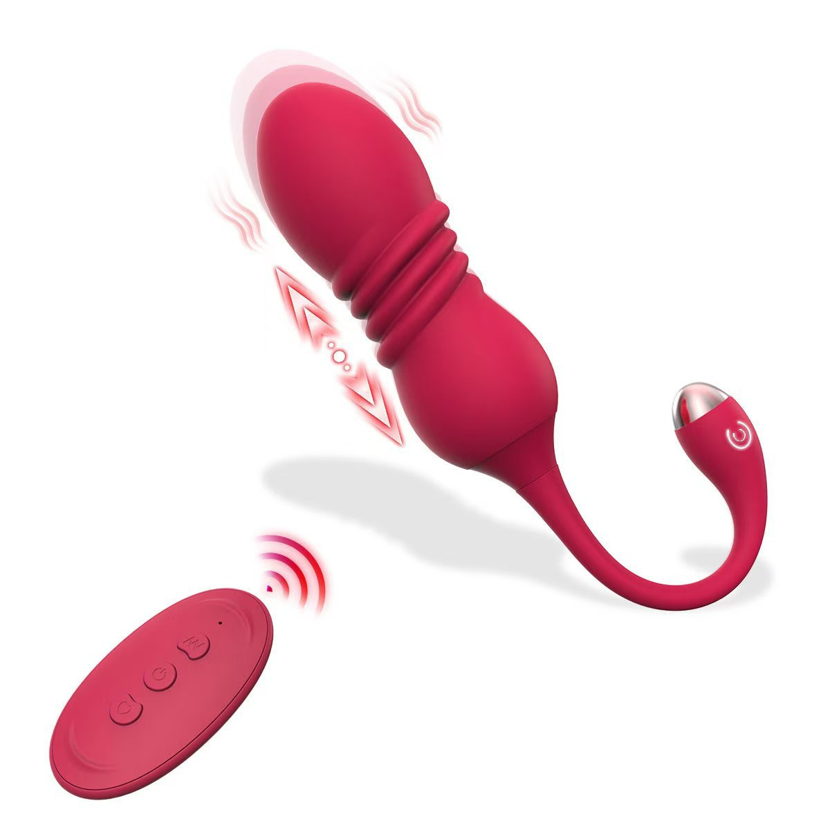 VELUXXA - Pneumatic Pulse Push-In Vibrator