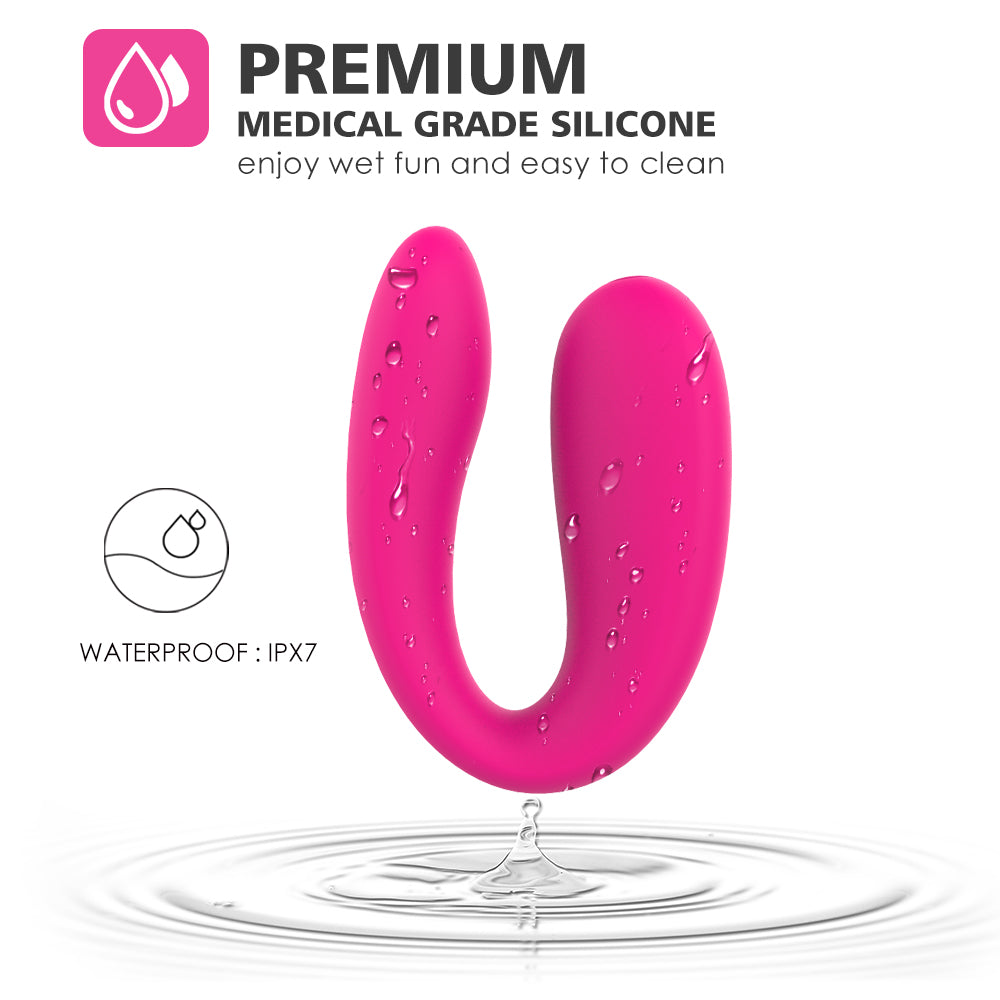 Wearable Couples Vibrator for Women with Clitoral Stimulation