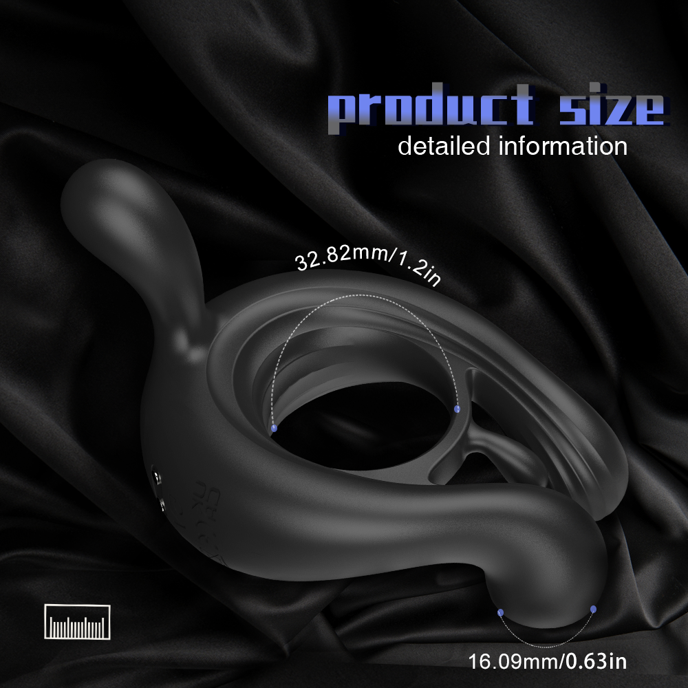 Veluxxa Remote Control Vibrating Couples Ring - Premium Intimate Toy